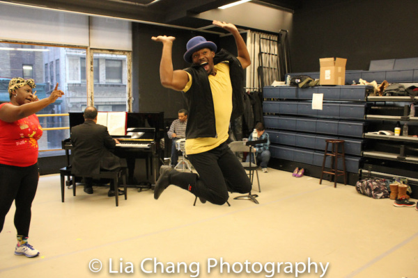 Photo Flash: In Rehearsal With Director/Choreographer Andre De Shields And The Cast Of Crossroads Theatre Company's AIN'T MISBEHAVIN' 