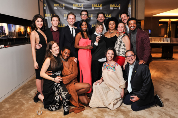 Photo Flash: BALLS Celebrates Opening With A Grand Slam Bash at 53w53 Image