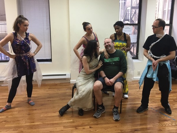 Photo Flash: Inside Rehearsal for Frog & Peach Theatre Company's A MIDSUMMER NIGHT'S DREAM Image