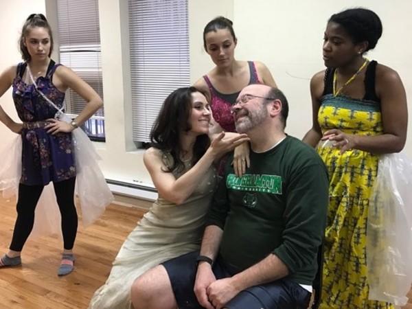 Photo Flash: Inside Rehearsal for Frog & Peach Theatre Company's A MIDSUMMER NIGHT'S DREAM Image