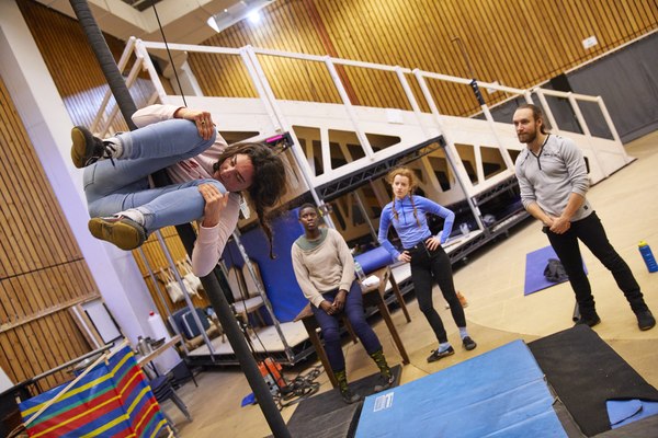 Photo Flash: Inside Rehearsals for MACBETH at the National Theatre 