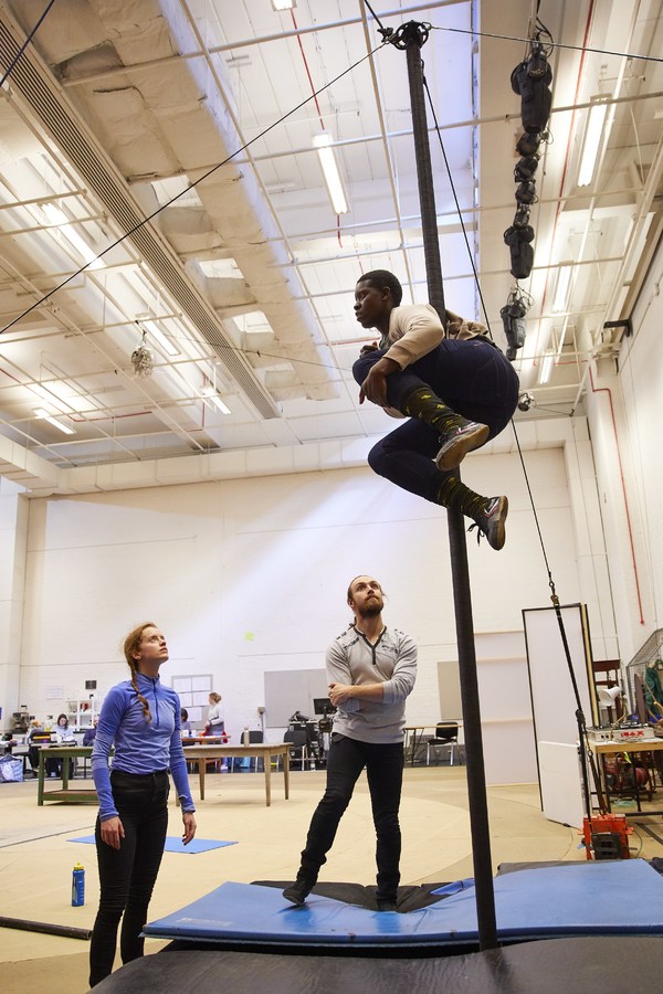 Photo Flash: Inside Rehearsals for MACBETH at the National Theatre  Image