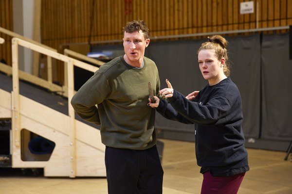 Photo Flash: Inside Rehearsals for MACBETH at the National Theatre 