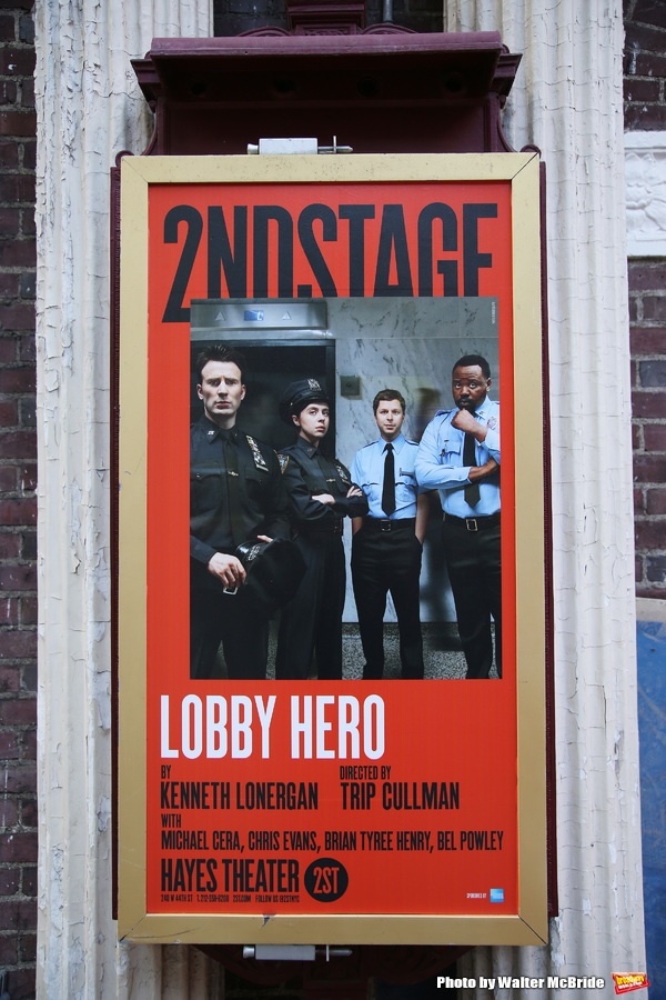 Up on the Marquee: The Helen Hayes Theatre is Back with LOBBY HERO! Image