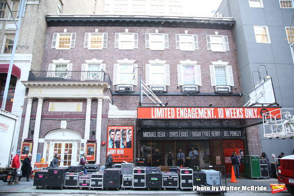 Up on the Marquee: The Helen Hayes Theatre is Back with LOBBY HERO! Image