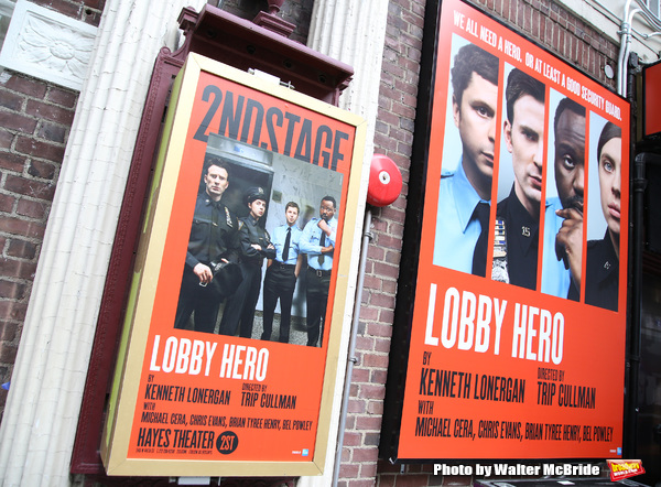 Up on the Marquee: The Helen Hayes Theatre is Back with LOBBY HERO! Image