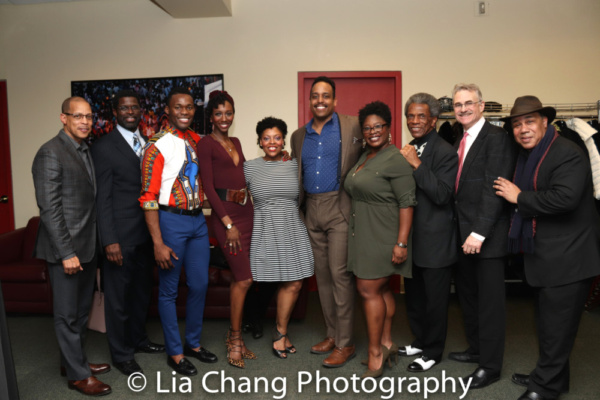 Crossroads Theatre Company Board President Anthony P. Carter, Borris York, Zurin Vill Photo