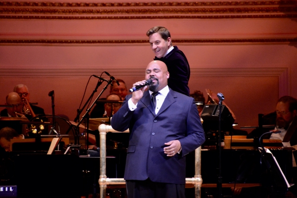 James Monroe Iglehart and Steven Reineke Photo