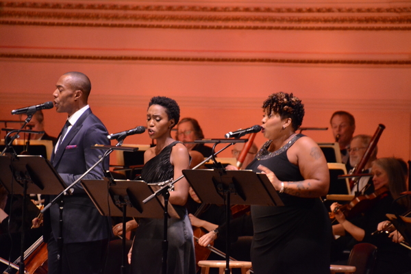 Michael McElroy, Anastasia Talley and Crystal Monee Hall Photo