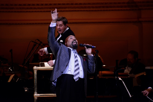 James Monroe Iglehart and Steven Reineke Photo