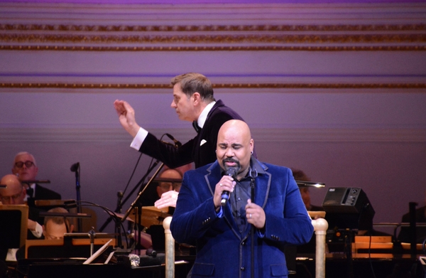 James Monroe Iglehart and Steven Reineke Photo