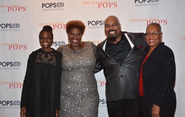 Nyla Carpathia, Carpathia Jenkins, James Monroe Iglehart and Sandra Kay Hill Photo