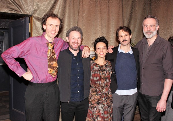 Ed Malone, David O''Hara, Cristina Spino, Rodrigo Lopresti and Aidan Redmond Photo