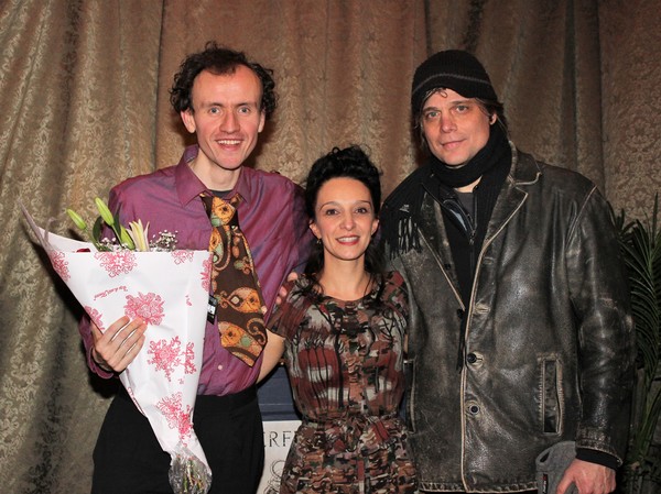 Ed Malone, Cristina Spina and Michael Di Jiacomo Photo