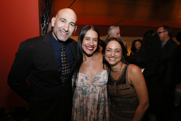 From left, cast member Jason Manuel OlazÃ¡bal, actor Sabina Zuniga Varela and cast  Photo