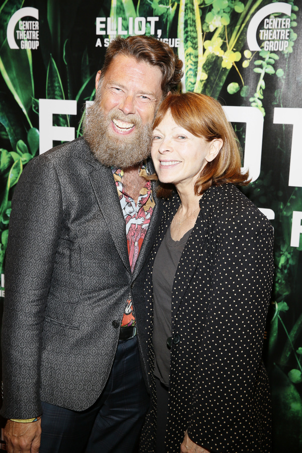 Daniel Henning and actor Frances Fisher attend the opening night performance of â€ Photo