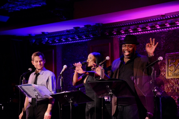 Chad Kimball, Felicia Boswell and J. Bernard Calloway Photo