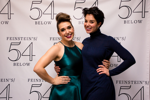 Jessica Vosk and Alexandra Silber at Being Green at 54 Below Photo