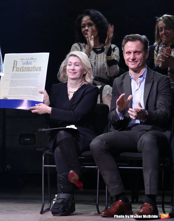 Photo Coverage: Lights Up! Second Stage Illuminates the Renovated Hayes Theater Image