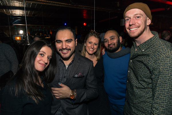 Photo Flash: Rattlestick Playwrights Theater Celebrates Opening Night of DRAW THE CIRCLE Image