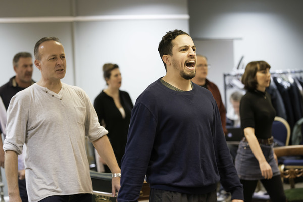 Photo Flash: In Rehearsal with the UK Tour of THIS HOUSE Image