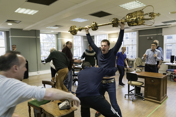 Photo Flash: In Rehearsal with the UK Tour of THIS HOUSE Image