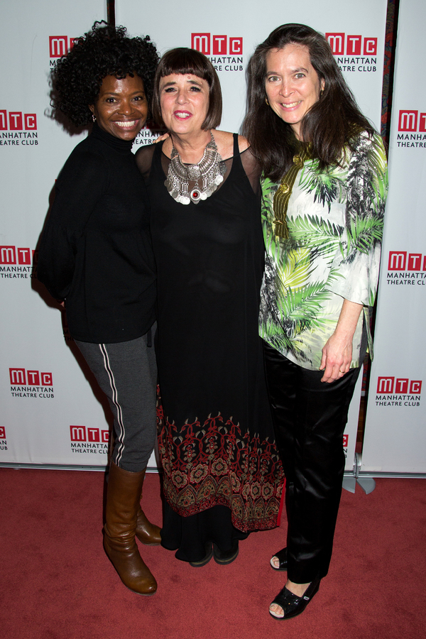 LaChanze, Eve Ensler, Diane Paulus Photo