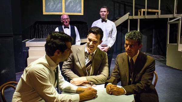 Death of a Salesman features Daniel Moxham, left, Jason Wall and Gino Cataldo, in for Photo