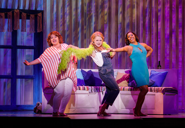 Sarah Rudinoff as Rosie, Kendra Kassebaum as Donna and Lisa Estridge as Tanya perform Photo