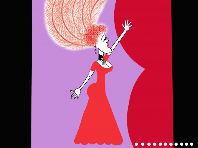BWW Exclusive: Ken Fallin Draws the Stage - Bernadette Peters is Dolly Levi! Image