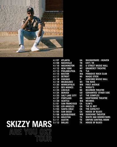Skizzy Mars New Single AMERICAN DREAM + Tour Announce Image