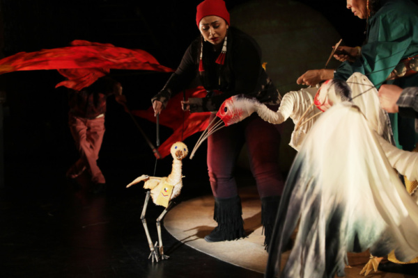 Photo Flash: AJIJAAK ON TURTLE ISLAND Opens at La MaMa 