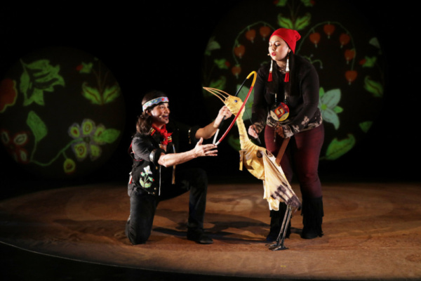 Photo Flash: AJIJAAK ON TURTLE ISLAND Opens at La MaMa 