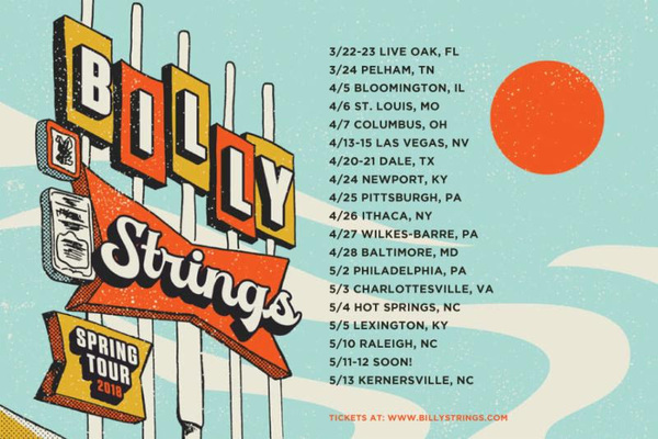 Billy Strings Announces Spring 2018 Tour  Image