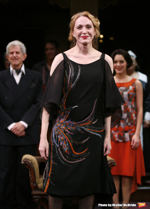 Jan Maxwell during the Manhattan Theatre Club's Productions Opening Night Curtain Cal Photo
