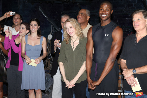 Jan Maxwell & Company.attending the Opening Night Gypsy Robe Ceremony for 'Follies' R Photo