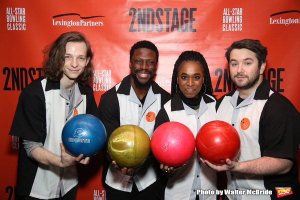 Mike Faist, Michael Luwoye, Kristolyn Lloyd and Alex Brightman Photo