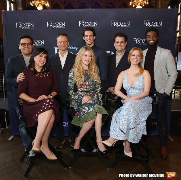 FREEZE FRAME: Broadway Cools Down- Meet the Cast of FROZEN! Image
