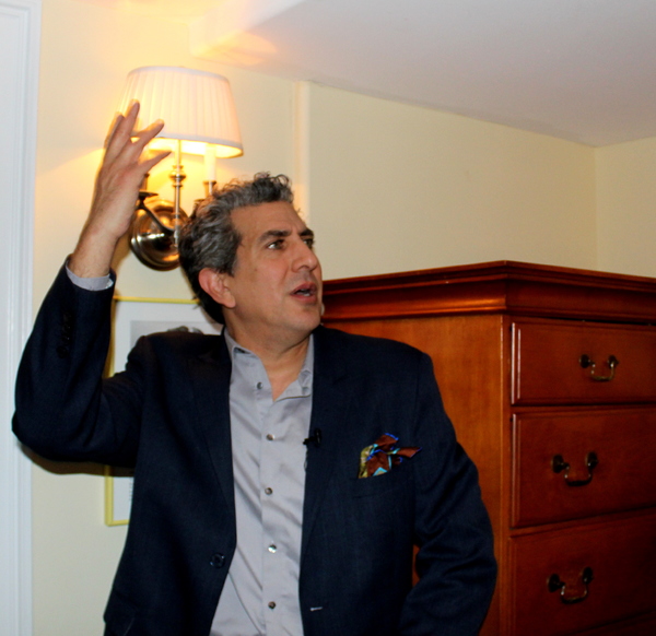 Photo Flash: Frank Ferrante Visits Former Home of George S. Kaufman in Bucks County as preview to AN EVENING WITH GROUCHO 