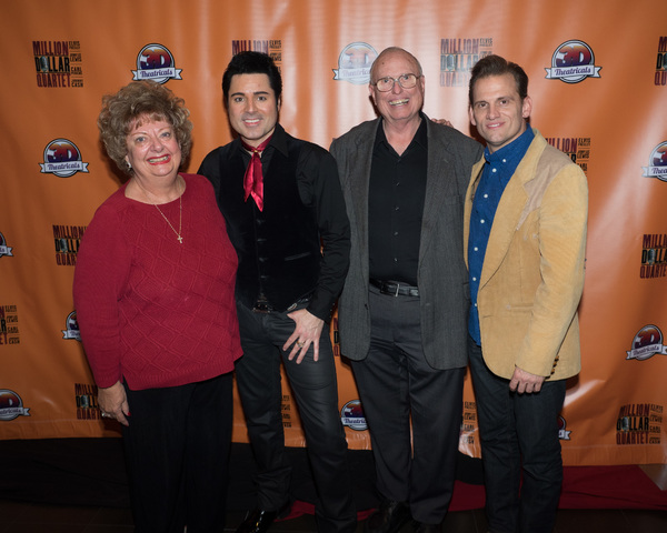 Photo Coverage: Curtain Call And Press Night Celebration Of 3D Theatricals' MILLION DOLLAR QUARTET Image