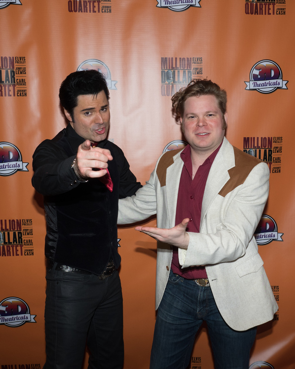 Photo Coverage: Curtain Call And Press Night Celebration Of 3D Theatricals' MILLION DOLLAR QUARTET Image