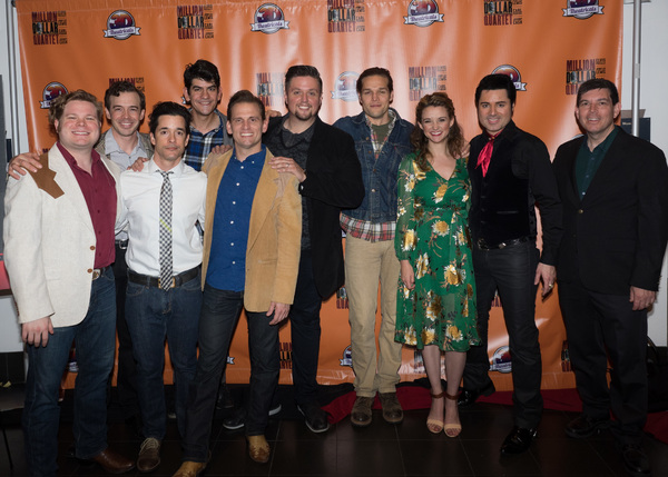 Photo Coverage: Curtain Call And Press Night Celebration Of 3D Theatricals' MILLION DOLLAR QUARTET 