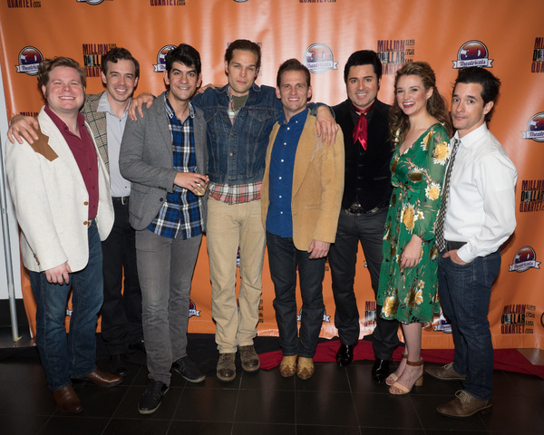 Photo Coverage: Curtain Call And Press Night Celebration Of 3D Theatricals' MILLION DOLLAR QUARTET 