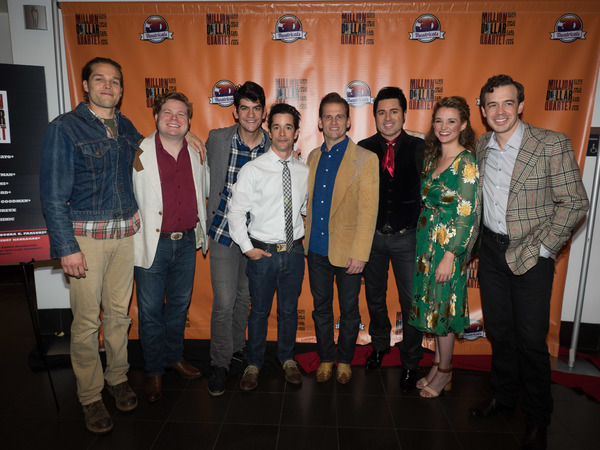 Photo Coverage: Curtain Call And Press Night Celebration Of 3D Theatricals' MILLION DOLLAR QUARTET 