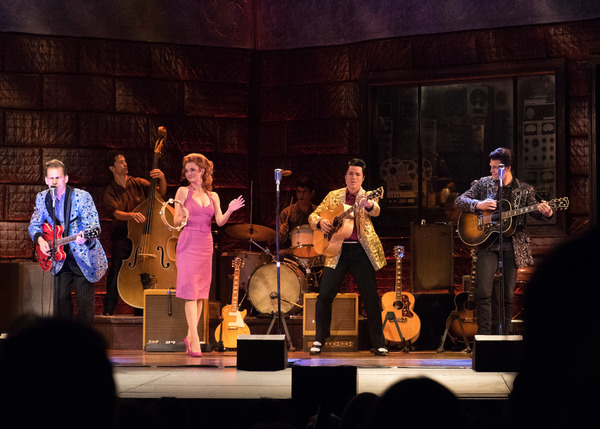 Photo Coverage: Curtain Call And Press Night Celebration Of 3D Theatricals' MILLION DOLLAR QUARTET Image