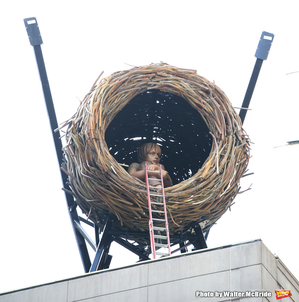 Photo Coverage: Just Like Magic! The HARRY POTTER AND THE CURSED CHILD Marquee Gets Installed! Image