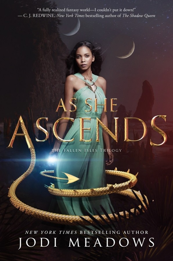BWW Cover Reveal: AS SHE ASCENDS by Jodi Meadows Image