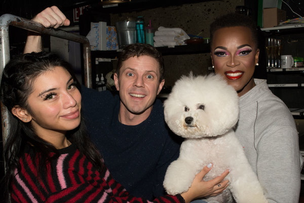 Photo Flash: KINKY BOOTS Welcomes Flynn the Bichon Frise to Broadway Image
