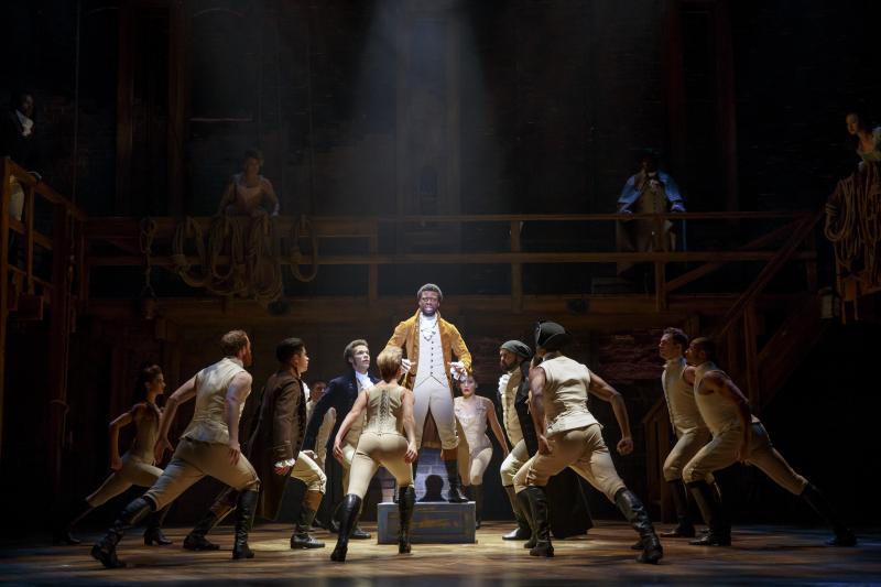 Review: HAMILTON at the Paramount Does Not Throw Away Its Shot Image