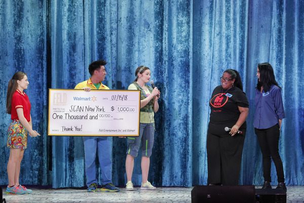 Photo Flash: Bronx's SCAN Receives 'Walmart Community Playmakers Award' at Sesame Street Live 